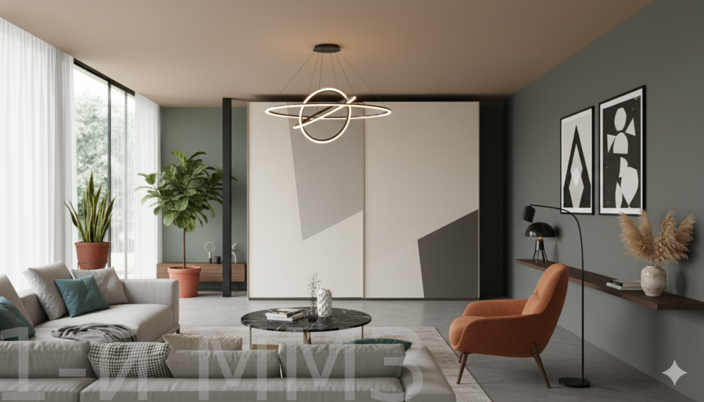 Встроенный шкаф-купе Лия Фото 1