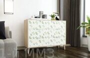 Комод  Бастиан 3 Olive Фото 1